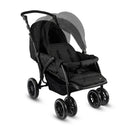 COCHE GEMELAR BIVO CH759CBKNEGRO BEBESIT