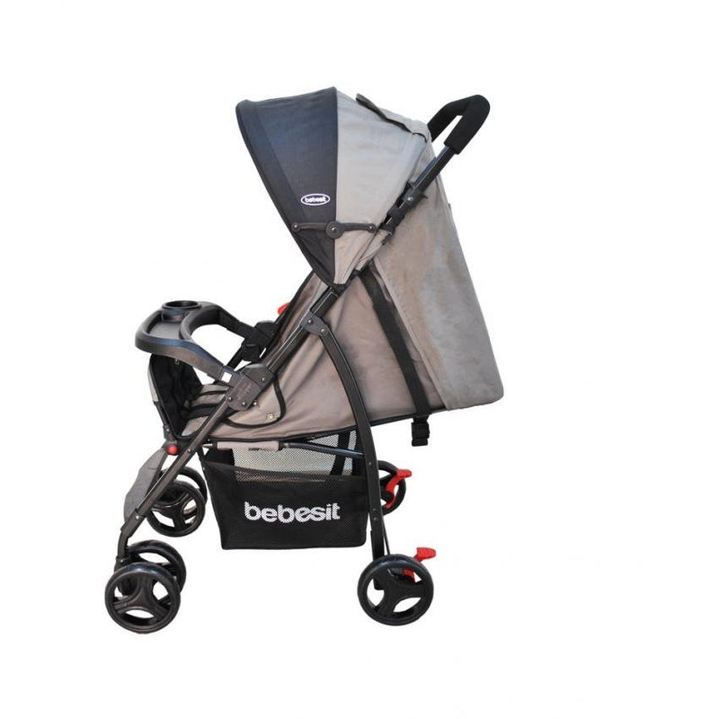 COCHE TRAVEL SYSTEM SUMMER JC2019 BEBESIT GRIS-