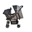 COCHE TRAVEL SYSTEM SUMMER JC2019 BEBESIT GRIS-