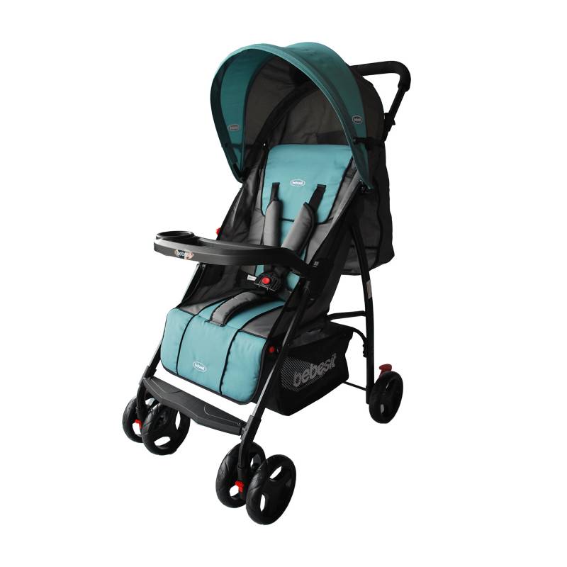 COCHE TRAVEL SYSTEM SUMMER JC2019 BEBESIT VERDE-