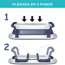 BAÑERA PLEGABLE CON TERMÓMETRO BTF-10 BEBESITOS