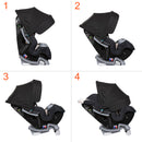 SILLA PARA CARRO BEBE COVER ME 4 EN 1 CV89D18B BABY TREND