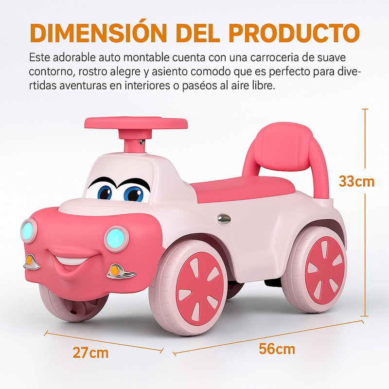 CARRO MONTABLE 2019666 BLANCO/NARANJA STB