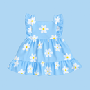 VESTIDO MARGARITAS 3042 CRECIENDO BABY