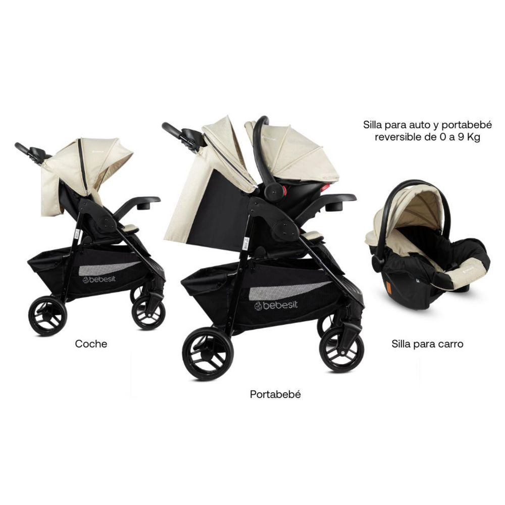 TRAVEL SYSTEM SIENNA 5282BG BEIGE - Main Image