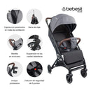 COCHE TRAVEL SYSTEM MICRO JCTSX5 GRIS BEBESIT -