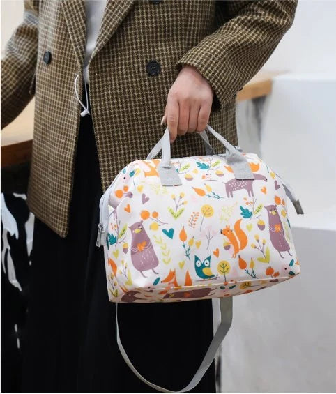 PAÑALERA DE HOMBRO ESTAMPADA MULTIFUNCIONAL MNZ59005 MUNBE