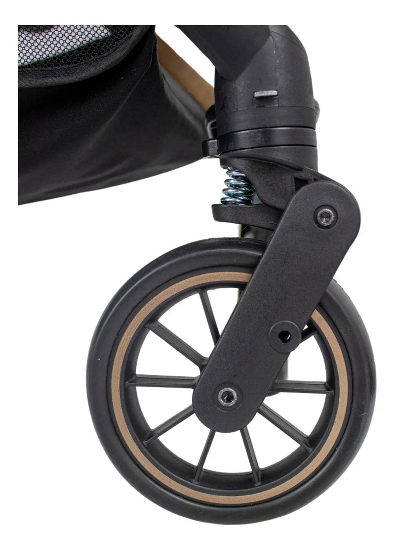 COCHE TIPO MALETA COMPACTO MICRO JCX5 BEIGE BEBESIT-