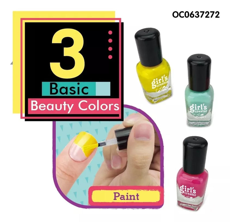 SET BELLEZA UÑAS + CABELLO ¡CREATIVIDAD Y ESTILO EN UN SOLO SET! MBK-377 MUNBE