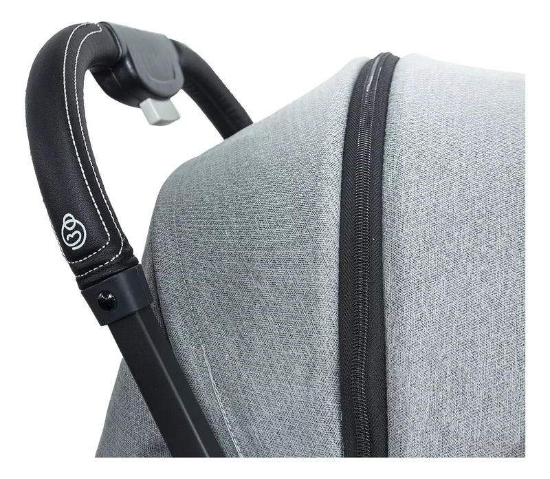 COCHE COMPACTO PIXEL J608SBK - GRIS BEBESIT