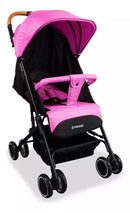 COCHE COMPACTO MALETA BIT JC207 - ROSADO BEBESIT