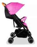 COCHE COMPACTO MALETA BIT JC207 - ROSADO BEBESIT
