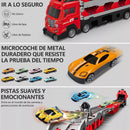 CAMION NIÑERA + 4 AUTOS ZD2308 MUNBE