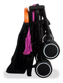 COCHE COMPACTO MALETA BIT JC207 - ROSADO BEBESIT