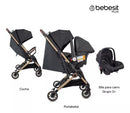 COCHE TRAVEL SYSTEM MICRO JCTSX5 NEGRO BEBESIT