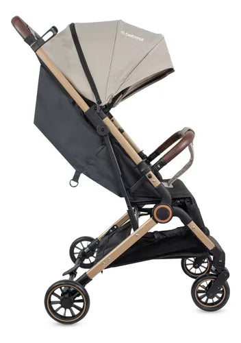 COCHE TIPO MALETA COMPACTO MICRO JCX5 BEIGE BEBESIT-