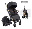 COCHE TRAVEL SYSTEM MICRO JCTSX5 NEGRO BEBESIT