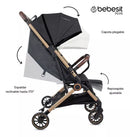 COCHE TRAVEL SYSTEM MICRO JCTSX5 NEGRO BEBESIT
