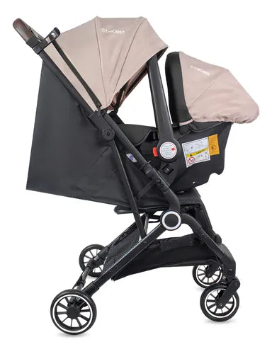 COCHE TRAVEL SYSTEM MICRO JCTSX5 ROSADO BEBESIT