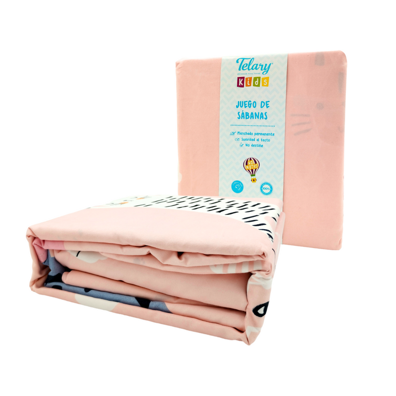 Juego De Sabanas Kids 100X190 Telary