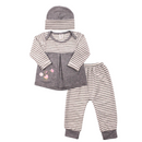 CONJUNTO NIÑA 3 PZS 10491 FOR BABY