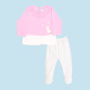 CONJUNTO X2 PZS BEBE NIÑA 10843 FOR BABY