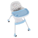 SILLA COMEDOR LX-213 AZUL BABY KAYS