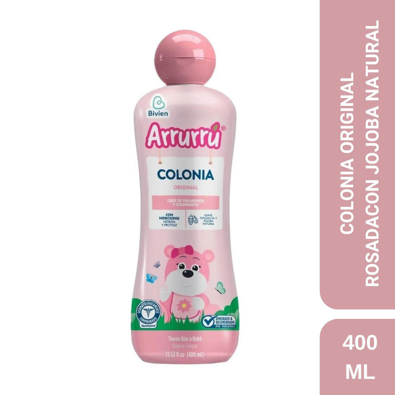 COLONIA ROSADA ORIGINAL X400ML 0250 ARRURRU