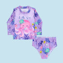 VESTIDO DE BAÑO NIÑA PULPO 3901 MI PUPA