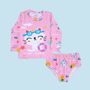 VESTIDO DE BAÑO NIÑA GATO 3901 MI PUPA