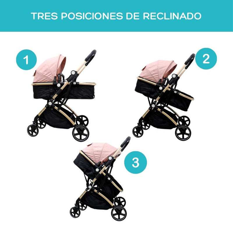 COCHE MOISES WH AZUL BEBESITOS