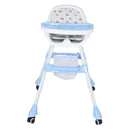 SILLA COMEDOR LX-213 AZUL BABY KAYS