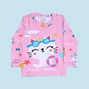 VESTIDO DE BAÑO NIÑA GATO 3901 MI PUPA