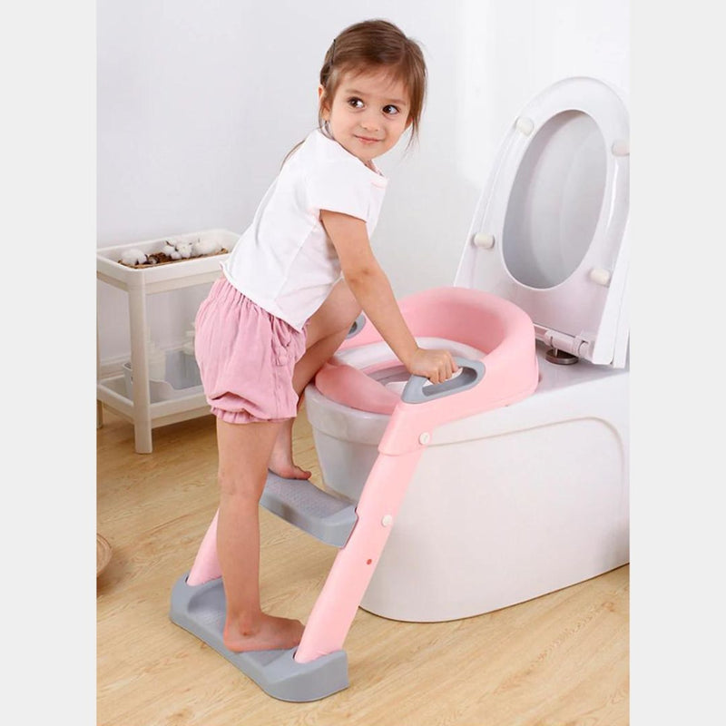 ⭐ Sillon o asiento infantil de espuma para bebes y niños Estrellas rosa  ⭐