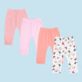 SET X4 PANTALONES BEBE NIÑA 10837 FOR BABY