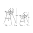 SILLA COMEDOR 509S VERDE BABY KAYS