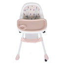 SILLA COMEDOR LX-213 ROSADO BABY KAYS
