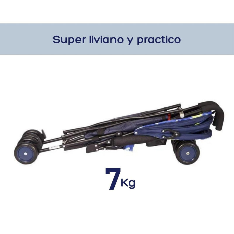 COCHE BASTON FRESH STYLE EB2011-1 EBABY ROJO