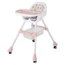SILLA COMEDOR LX-213 ROSADO BABY KAYS