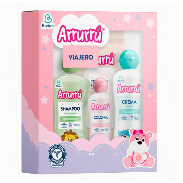 ESTUCHE VIAJERO ROSADO AAB332 ARRURRU