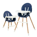 SILLA COMEDOR 509S TURQUÍ BABY KAYS