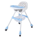SILLA COMEDOR LX-213 AZUL BABY KAYS