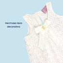 VESTIDO BEBE NIÑA 246 CELESTE