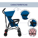 COCHE PASEADOR BLUM EB2013 EBABY AZUL
