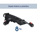 COCHE PASEADOR 808D CURITY GRIS