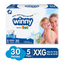 PAÑALES WINNY ULTRATRIM SEC ETAPA 5 X30 UND