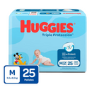 PAÑAL HUGGIES XTRA-PROTECT ET2 X25 UND