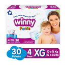 PAÑALES WINNY PANTS ETAPA 4 X30 UND