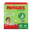 PAÑALES HUGGIES ACTIVE SEC ET2 X25