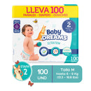 PAÑALES ULTRATRIM BABY DREAMS ETAPA 2 X100 UND